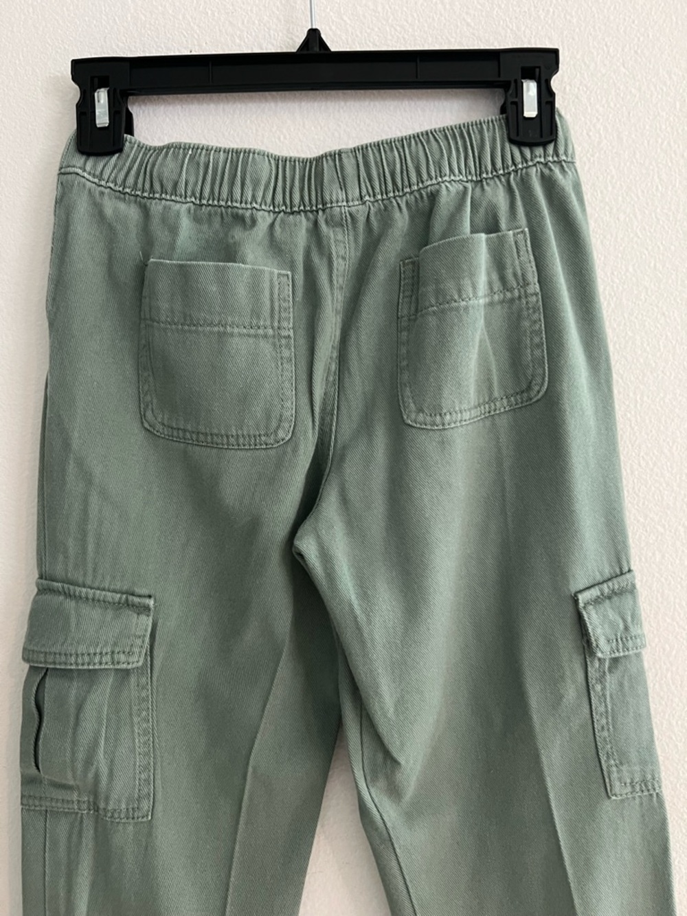 Light Blue and Olive Green Jogger Pants Duo - Picture 13 of 15